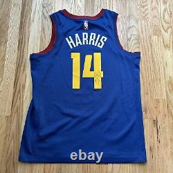 Nike Denver Nuggets Mile High City Gary Harris Autographed Signed Jersey Sz 48