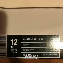 Nike Dunk High SB PRO Daniel Shimizu Signed 2004 Pink Box Size US12 SUPER RARE
