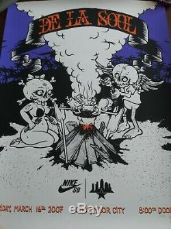 Nike SB De La Soul Todd Bratrud Print Poster Dunk High Low Signed