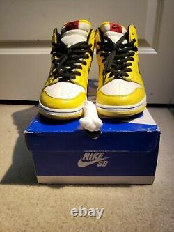 Nike SB Dunk High Wet Floor Mens Size 12 SIGNED By Ian Williams NDS