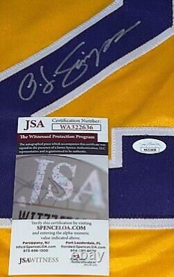 O. J. Simpson Galileo High signed Custom jersey autographed JSA Witnessed