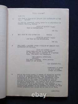 ORIGINAL SCRIPT, HIGH CONQUEST, SIGNED by ACTOR MICKEY KUHN, MOUNTAINEERING FILM