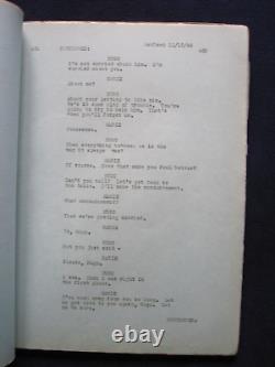 ORIGINAL SCRIPT, HIGH CONQUEST, SIGNED by ACTOR MICKEY KUHN, MOUNTAINEERING FILM