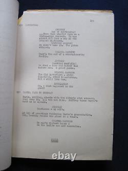 ORIGINAL SCRIPT, HIGH CONQUEST, SIGNED by ACTOR MICKEY KUHN, MOUNTAINEERING FILM