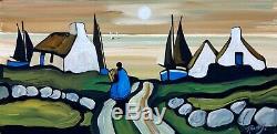 Original Irish Art Ireland- J. P. Rooney Highly Collectable. Ireland