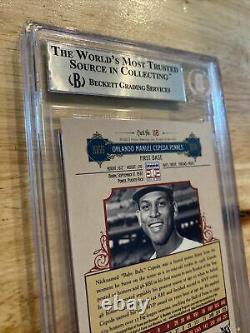 Orlando Cepeda BGS AUTOGRAPH Authentic High End Man Cave Collector Card 2012 WOW