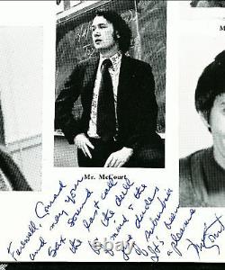 PAUL REISER High School Yearbook with FRANK McCOURT SIGNED