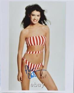 PHOEBE CATES SIGNED PHOTO Fast Times At Ridgemont High Gremlins withCOA