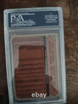 PSA/DNA CERTIFIED 1972 Topps High # Hoyt Wilhelm autographed Card #777