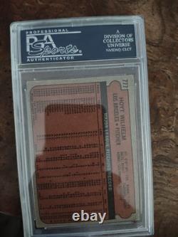 PSA/DNA CERTIFIED 1972 Topps High # Hoyt Wilhelm autographed Card #777
