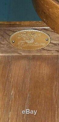 Pair High End Baker Card Tables Vintage Burl Wood Table Signed Baker Furniture