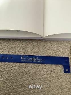 Paul McCartney SIGNED High In The Clouds, Wristband & Invitation, Waterstones