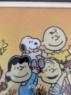 Peanuts Signed Photo By Charles Schulz, Highly Collectable & Very Rare