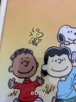 Peanuts Signed Photo By Charles Schulz, Highly Collectable & Very Rare