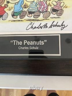Peanuts Signed Photo By Charles Schulz, Highly Collectable & Very Rare