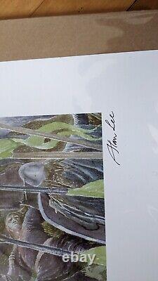 Pelenor Fields Signed Alan Lee high quality art print 32/500 Limited Edition