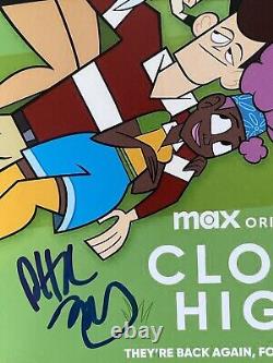 Phil Lord & Christopher Miller Autographed 8x10 Clone High Photo