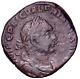 RARE Valerian I Æ Sestertius. Rome, AD 255-256. No Online Examp Roman Coin withCOA