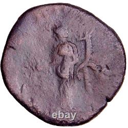 RARE Valerian I Æ Sestertius. Rome, AD 255-256. No Online Examp Roman Coin withCOA