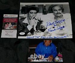 ROBERT LOGGIA With AL PACINO SIGNED DON'T GET HIGH ON YOUR OWN SUPPLY SCARFACE JSA