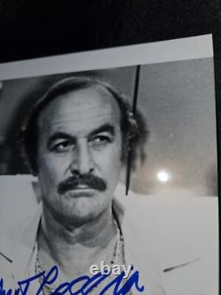 ROBERT LOGGIA With AL PACINO SIGNED DON'T GET HIGH ON YOUR OWN SUPPLY SCARFACE JSA