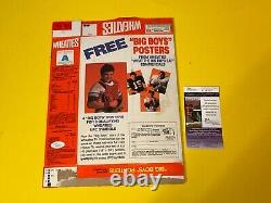 Rare 1985 Wheaties Searching For Champions Chris Spielman Autographed