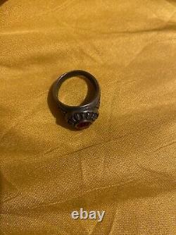 Rare Black Official Buffy The Vampire Slayer Sunnydale High Signed Ring Angel +