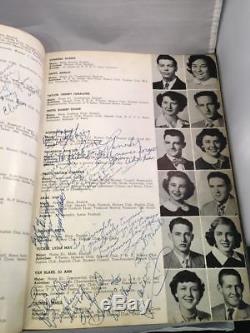 Rare Elvis Presley Signed Autographed 1953 High School Yearbook With JSA COA
