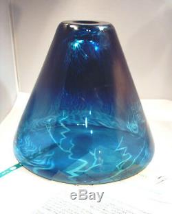 Rare & Highly Collectible Beautiful Graal Art Glass Vase Signed Frank Grenier