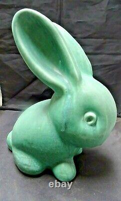 Rare Large Bourne Denby Ware No 4 Signed Rabbit 10,3/4 inches High