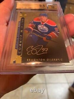 Rarity High-end Rc Bgs 9.5 With 10 Auto 2015 Upper Deck Employee Connor Mcdavid