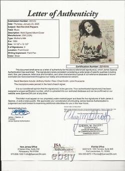 Red Hot Chili Peppers SIGNED Mother's Milk Record Sleeve JSA LOA Autographed