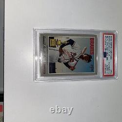 Ronald Acuna Jr. 2019 Topps Heritage Real One Red Ink Autograph /70 Psa 10 Auto