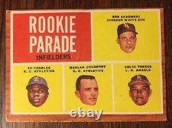 Rookie Parade Infielders, 1962 Topps #595 High Numbers