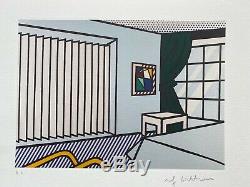 Roy Lichtenstein Bedroom, from Interior Series. High Quality Lithograph