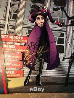 SDCC 2013 Monster High Doll Webarella SIGNED TO SAM By Creators & Cast NIB RARE