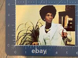 SHIRLEY CHISHOLM Autographed / Signed PHOTOCARD Aim High