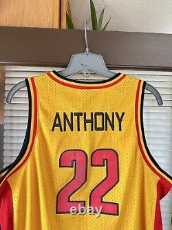 SIGNED AUTOGRAPHED Carmelo Anthony #22 Oak Hill High School Nike NBA Jersey