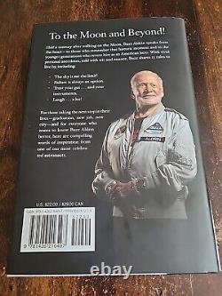 SIGNED Buzz Aldrin, No Dream Is Too High, HC/DJ with original event ticket