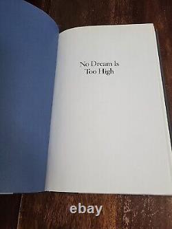 SIGNED Buzz Aldrin, No Dream Is Too High, HC/DJ with original event ticket