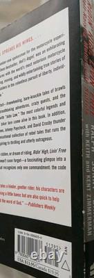 SONNY BARGER Hand Signed Riding High Living Free Book