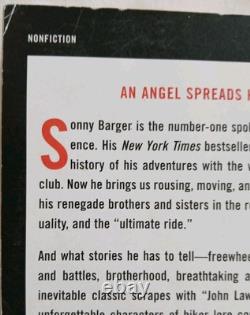SONNY BARGER Hand Signed Riding High Living Free Book