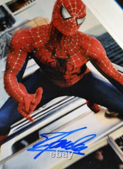 STAN LEE Signed Spider-Man AUTOGRAPH, Screen-Used COSTUME, WEB, COIN Props, DVD