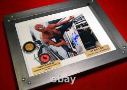 STAN LEE Signed Spider-Man AUTOGRAPH, Screen-Used COSTUME, WEB, COIN Props, DVD