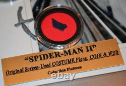 STAN LEE Signed Spider-Man AUTOGRAPH, Screen-Used COSTUME, WEB, COIN Props, DVD