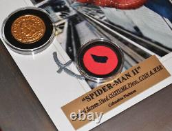 STAN LEE Signed Spider-Man AUTOGRAPH, Screen-Used COSTUME, WEB, COIN Props, DVD