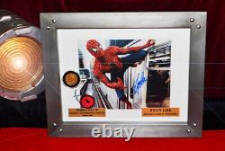 STAN LEE Signed Spider-Man AUTOGRAPH, Screen-Used COSTUME, WEB, COIN Props, DVD