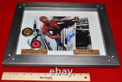 STAN LEE Signed Spider-Man AUTOGRAPH, Screen-Used COSTUME, WEB, COIN Props, DVD