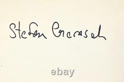 STEFAN GIERASCH Signed Autograph 4x6 INDEX CARD High Plains Drifter BLOOD BEACH
