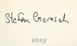 STEFAN GIERASCH Signed Autograph 4x6 INDEX CARD High Plains Drifter BLOOD BEACH